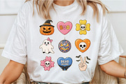 Retro Halloween PNG Sublimation, an Illustration by DreamCafeArt (Thumbnail 2 of 7)