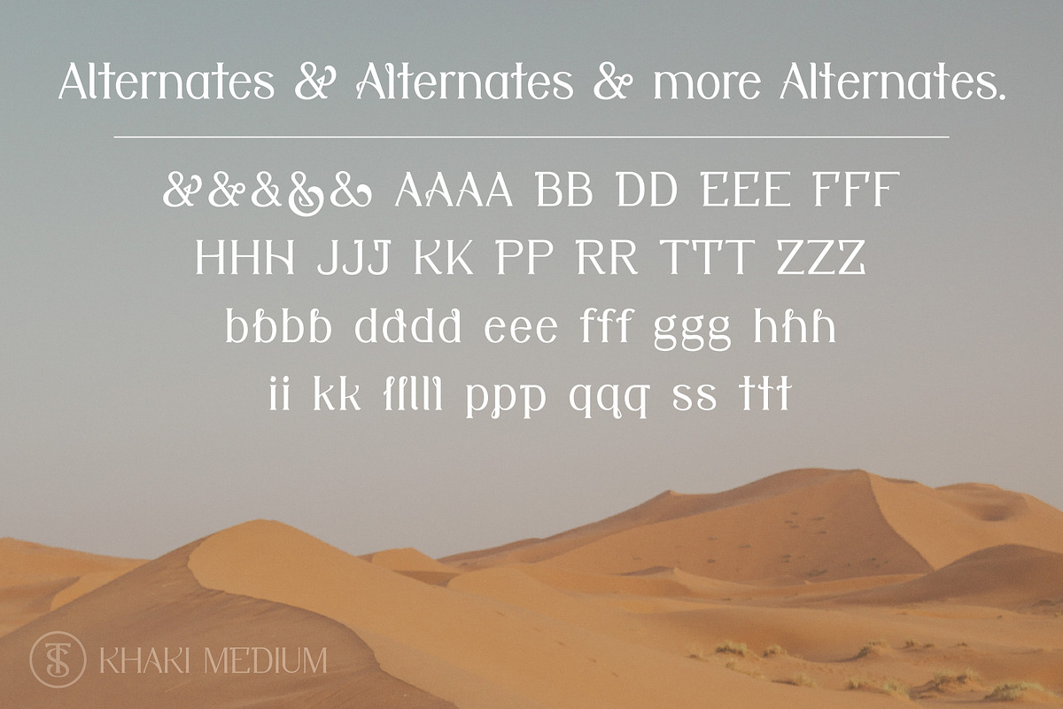 Khaki – Modern Serif & Sans Combo, a Serif Font by Lateral Design (Photo 4 of 9)