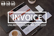 (40% Off) Simple & Clean Invoice, a Stationery Template by Pentaclay (Thumbnail 2 of 5)
