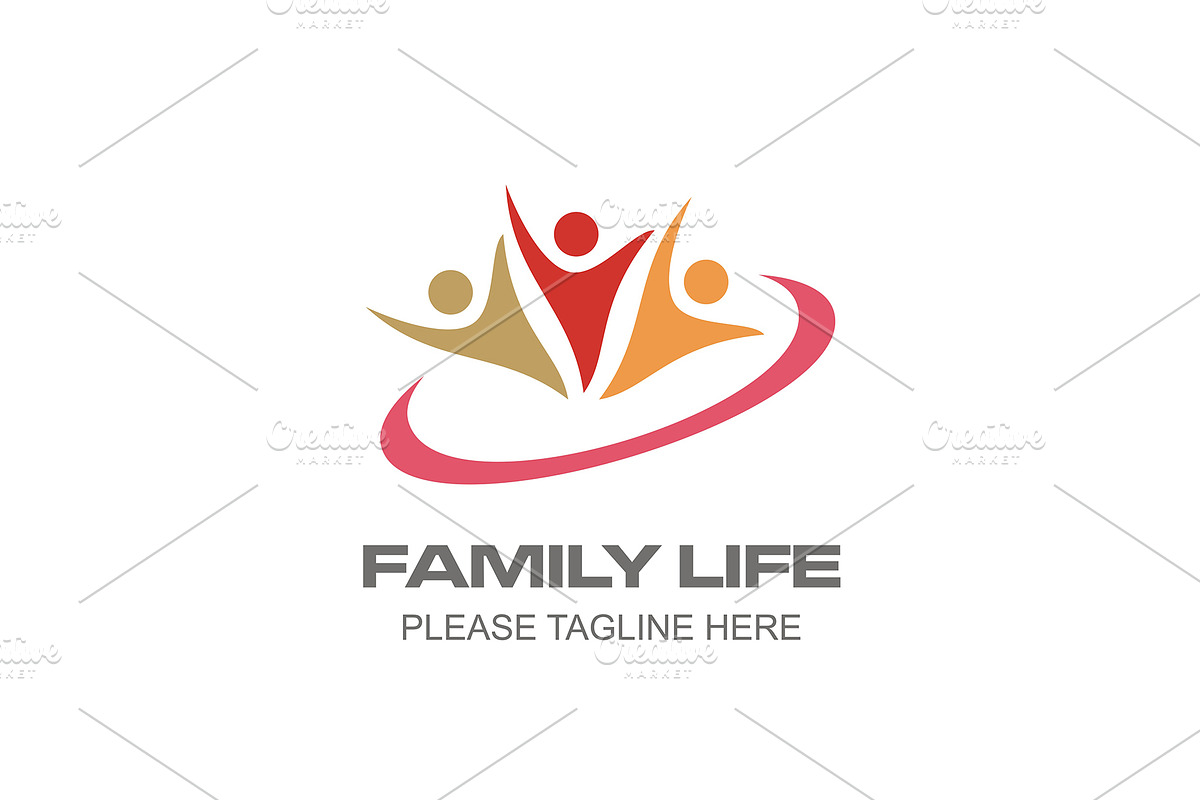 20 Logo Family Life Templates Bundle, a Branding & Logo Template by Friendesigns (Photo 5 of 21)