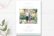 Save the Date Photo Card Template, an Invitation Template by By Stephanie Design (Thumbnail 5 of 6)
