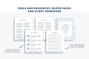 Coaching Client Welcome Packet, a Magazine Template by ProductiveandFree (Thumbnail 6 of 15)