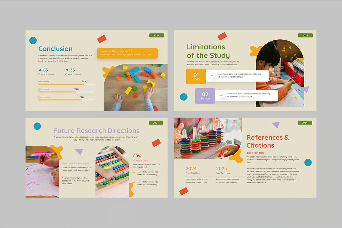 Academic Education GSlides, PPoint preview 4