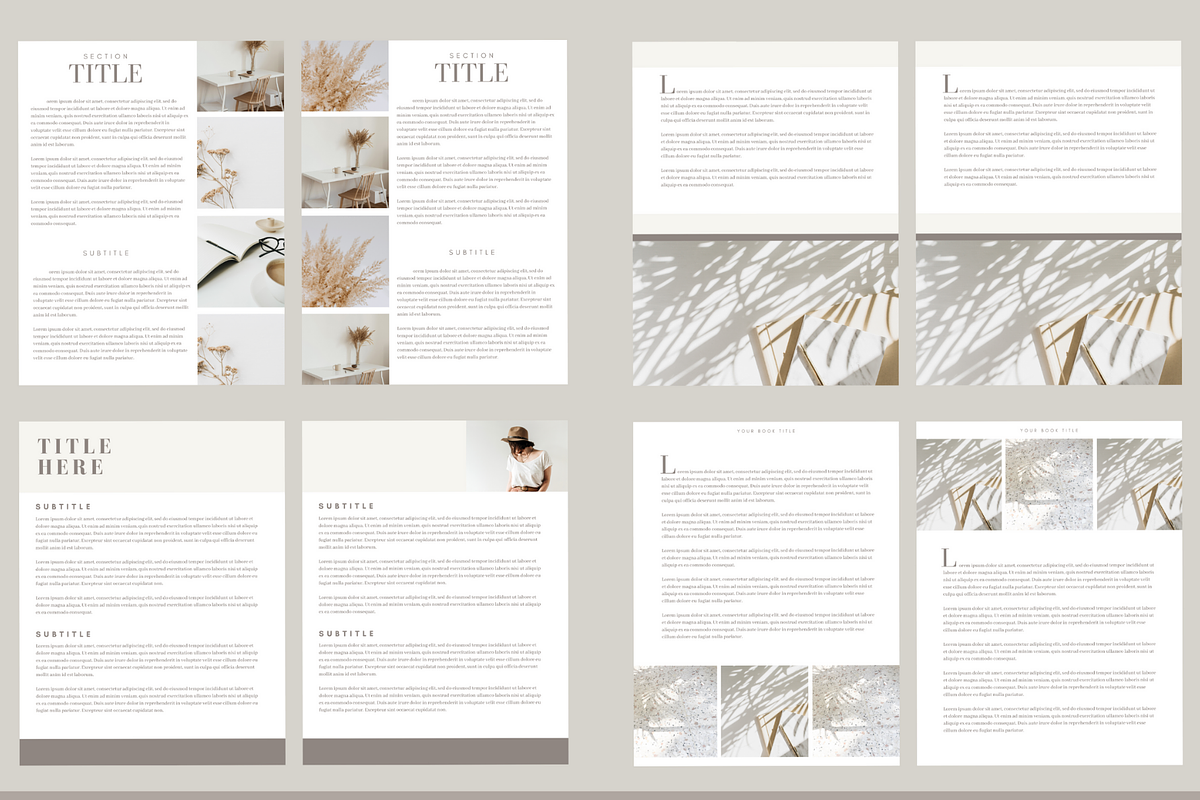 Ebook Creator Canva, a Magazine Template by Oh So Social Boutique (Photo 3 of 6)