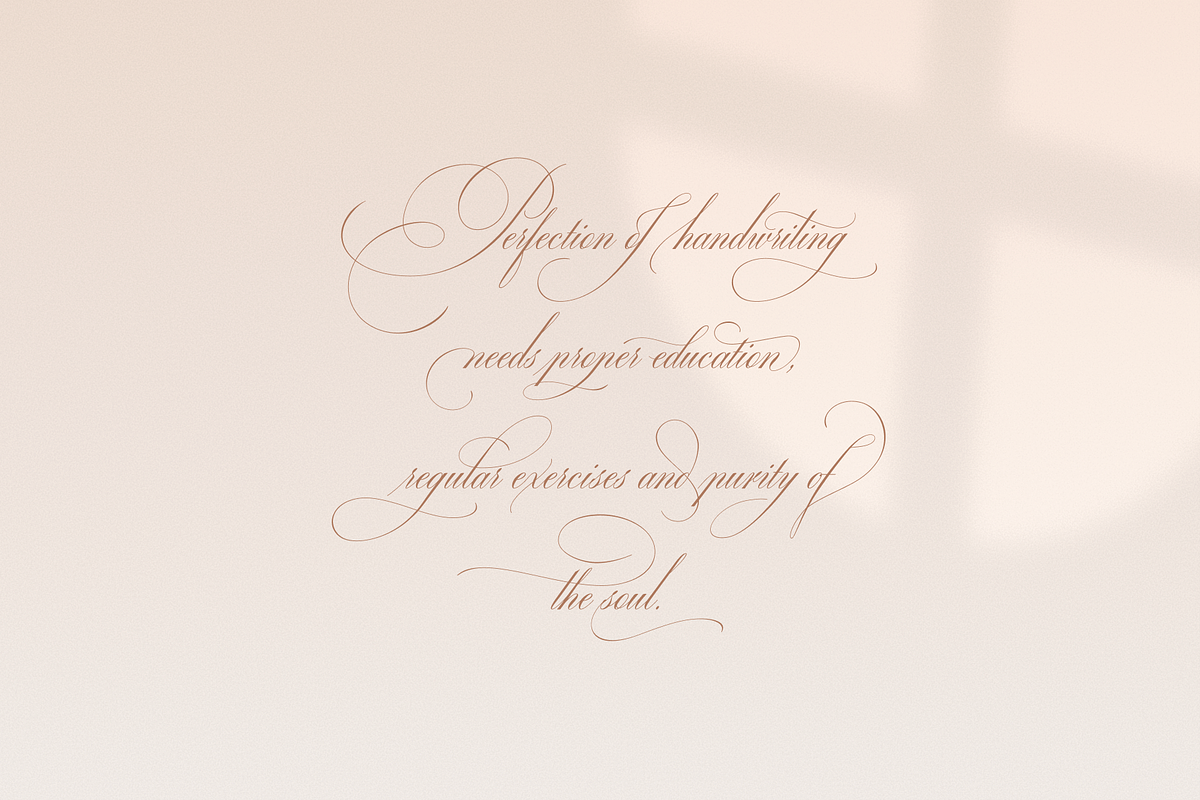 Ecatherina - legendary script, a Script Font by Blessed Print (Photo 5 of 42)