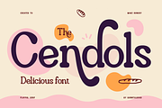 Cendols, a Serif Font by Burntilldead (Thumbnail 1 of 12)