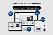 Author Website Template WordPress, a WordPress Template by StartBuildLaunch (Thumbnail 5 of 6)