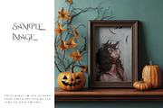 Halloween Spooky Frames Collection 2, a Household Mockup by mock-ups (Thumbnail 7 of 23)