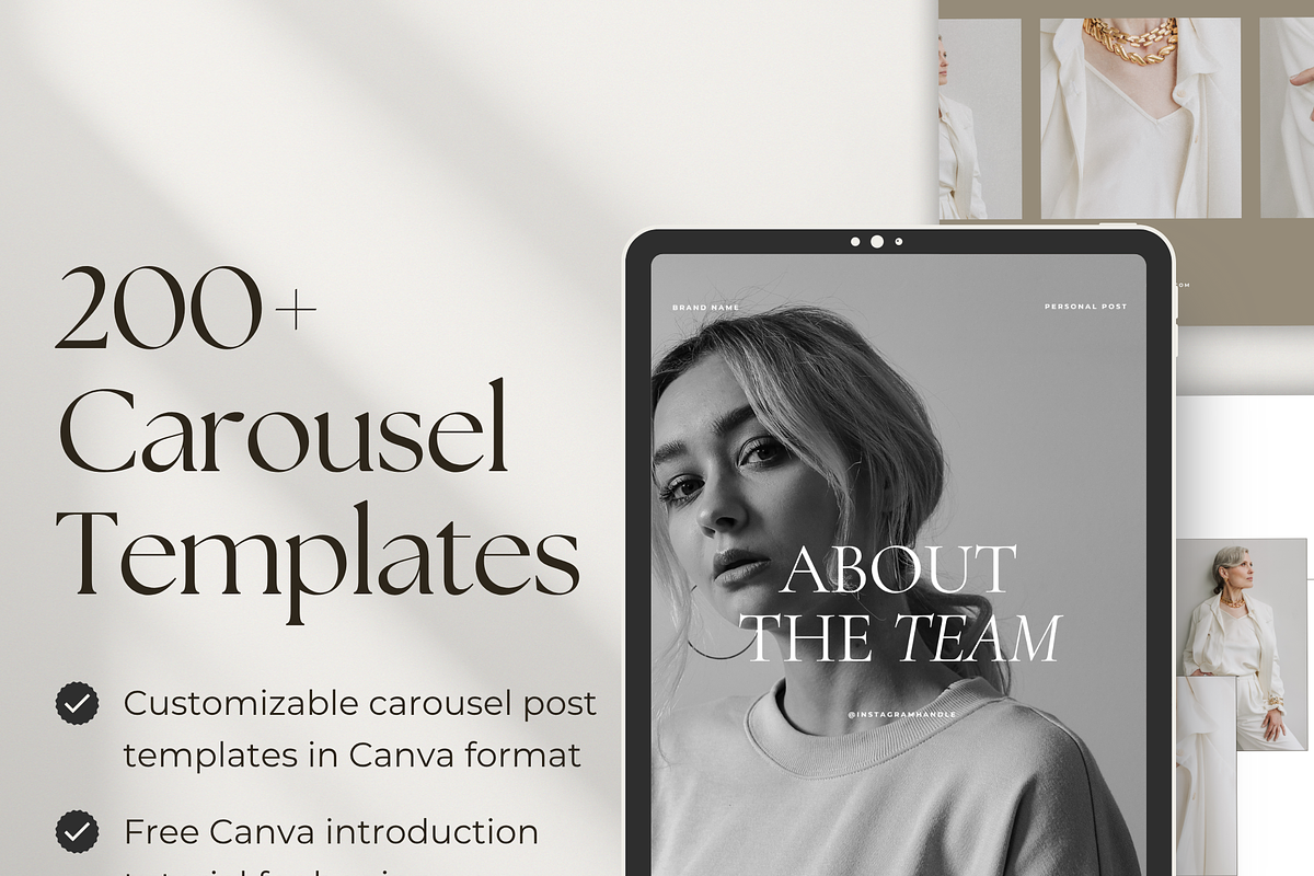 Ultimate Carousel Posts Bundle, a Social Media Template by createwithsarina (Photo 3 of 5)