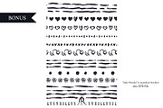 Abstract Ink Wash Floral Patterns, a Pattern Graphic by Rose Design (Thumbnail 11 of 11)