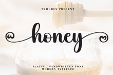 Honey | Script Font