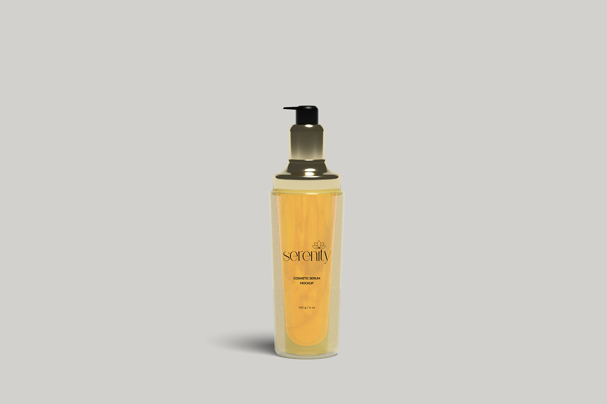 Cosmetic Serum Mockup, a Merchandise Mockup by ulfatunnazira (Photo 2 of 7)