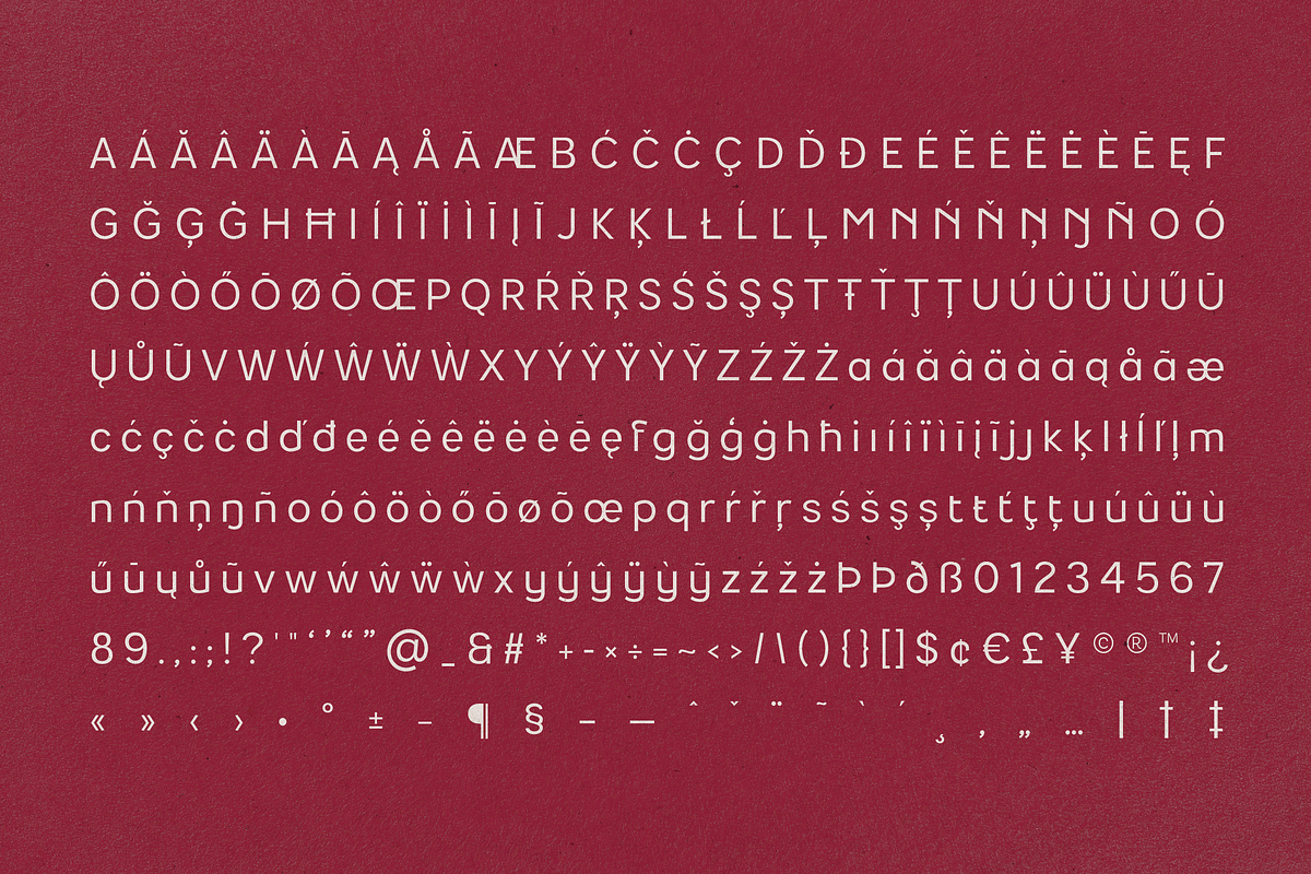 LUMA Prime – Modern Typeface, a Sans Serif Font by VP Fonts (Photo 17 of 18)