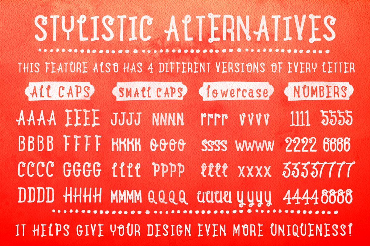 LUNCHBOX Regular +Webfont preview 3