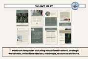 Course Workbook - Tropical Boho, a Social Media Template by Freedom Business Shop (Thumbnail 3 of 9)