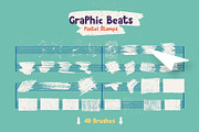 Graphic Beats: Illustrator Brushes, a Brush Add-On by Creative Veila (Thumbnail 10 of 12)