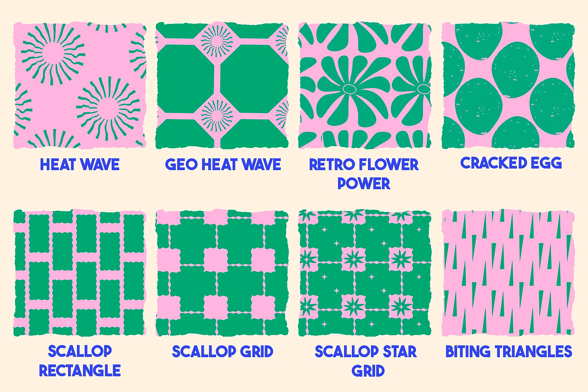 Pattern brushes for Procreate, a Brush Add-On by KJP Designs (Photo 10 of 14)