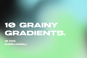 10 Grainy Gradients Textures Vol.1