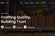 BrickWorks- Industrial Template, a HTML Template by NomaTemplates (Thumbnail 3 of 11)