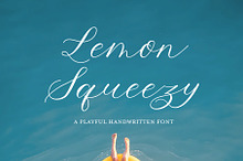 Lemon Squeezy Calligraphy Font