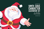 Santa claus character illustration, a Decorative Illustration by AdamHasan (Thumbnail 1 of 5)