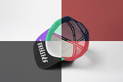 Realistic Trucker Hat Mockup, a Hat Mockup by Uncentrifuged Pressure (Thumbnail 8 of 19)