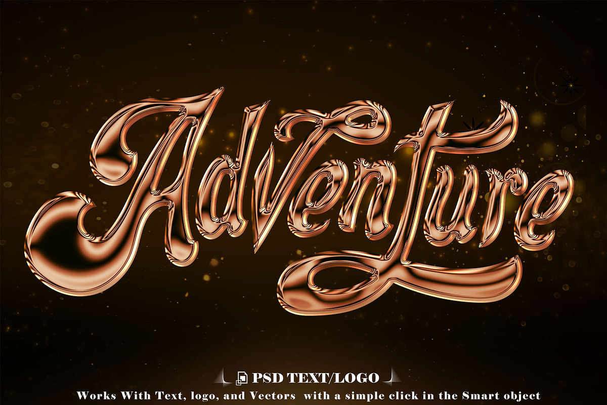Clean Layout 3D Text & Logo Styles, a Brushes & More by one-touch (Photo 1 of 2)