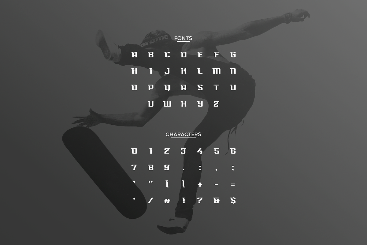 Gaspora, a Font by garismantra (Photo 3 of 4)
