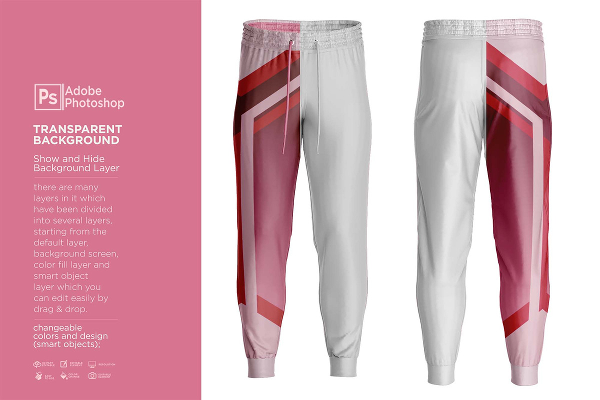 Men's Sport Pants Mockup, a Hoody Mockup by Nanggroe Scripting (Photo 9 of 9)