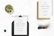 Modern Sketch Invitation Set, an Invitation Template by Azka Creative (Thumbnail 2 of 5)