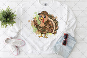 Boy Fall Camo Turkey Thanksgiving, an Illustration by Craft Nest (Thumbnail 5 of 6)