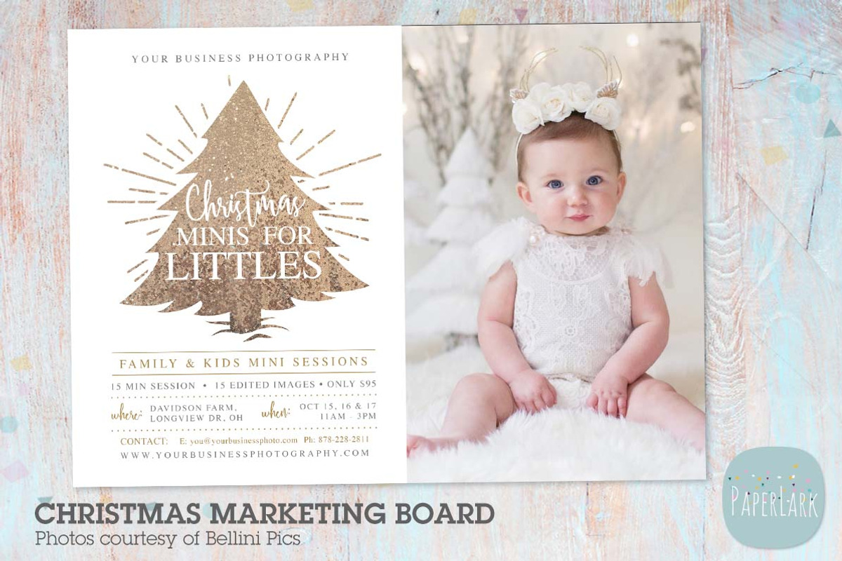 IC054 Christmas Minis for Littles, a Stationery Template by Paper Lark