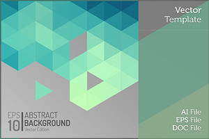 Polygon Vector Geometric Background