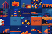 Chromatic Dreamscapes Midjourney Art, a Decorative Illustration by Artimind Studio (Thumbnail 1 of 10)
