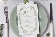 Flowers Sage Wedding Invitation Set, an Invitation Template by Aarley Kaiven (Thumbnail 4 of 5)