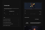 Shade - Portfolio Framer Template, a Landing Page Template by THdesign (Thumbnail 3 of 4)