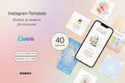 Holistic & modern Instagram Template, a Social Media Template by Cuoco (Thumbnail 1 of 14)
