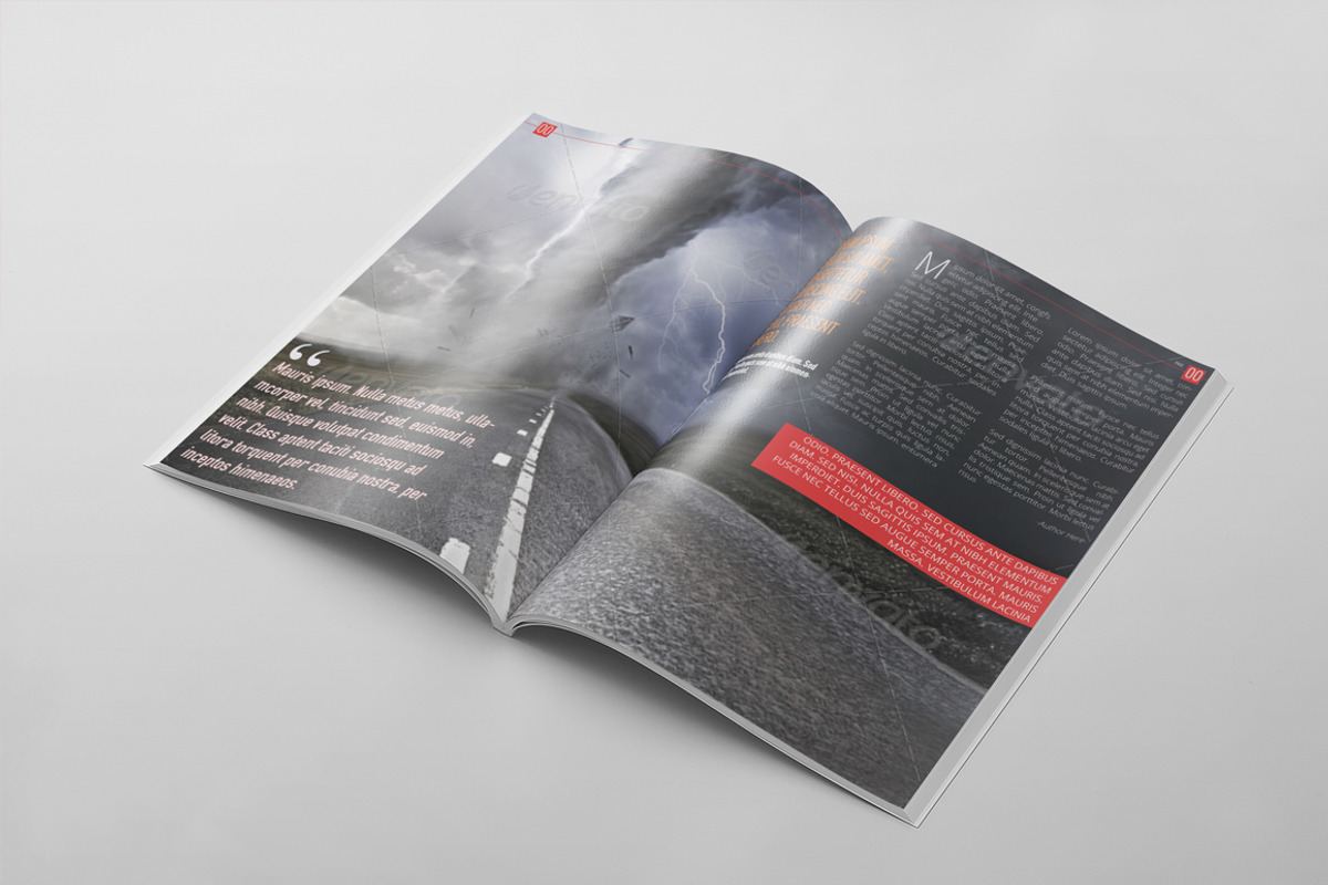 Magazine Template 20, a Magazine Template by pmvch (Photo 8 of 10)