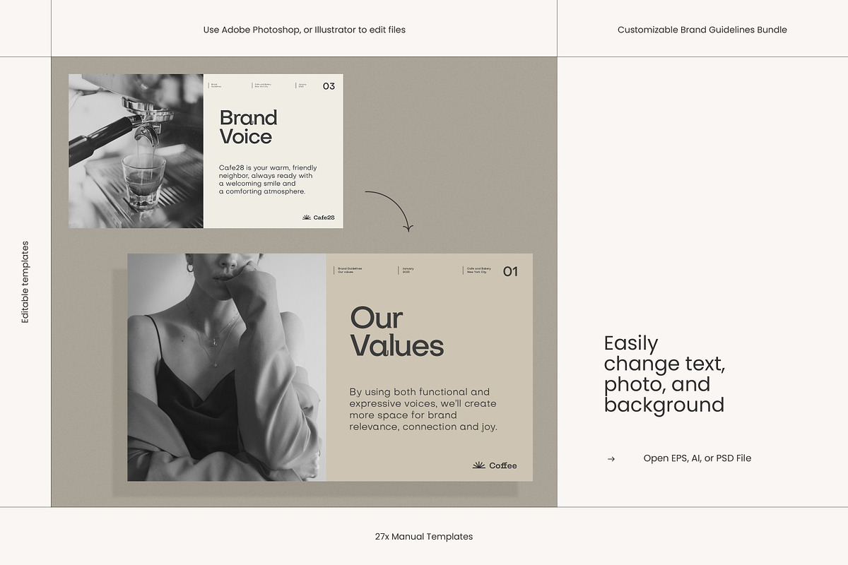Brand Guidelines Bundle, a Presentation Template by iStar Design (Photo 15 of 15)