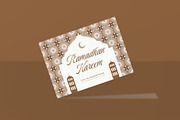 Ramadhan Kareem Greeting Card, a Card Template by graphicook (Thumbnail 3 of 3)
