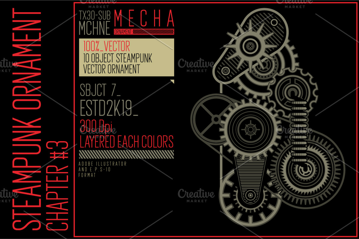 Steampunk Ornament Chapter 3, an Object Graphic by the-sastra (Photo 8 of 10)