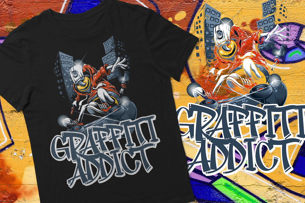 Rhieknuza - Graffiti Font, a Sans Serif Font by StringLabs (Photo 2 of 14)