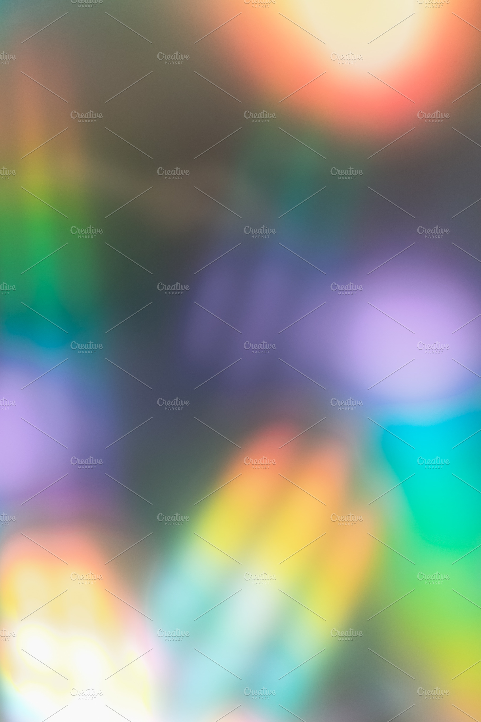 Soft pastel holographic abstract pas, an Abstract Photo by Edalin's Store