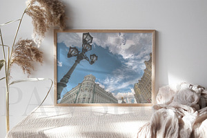 Video Photo Frame Mockup 4x3 MP4