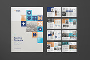 Corporate Business Brochure Template, a Brochure Template by broluthfi (Thumbnail 1 of 9)