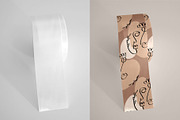 8 Mockups Textured Satin Ribbons, a Packaging Mockup by bazarova (Thumbnail 3 of 12)