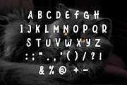 Black Cats - Cartoon Font, a Sans Serif Font by Fourteen Letter (Thumbnail 6 of 7)