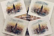 SALE The Ultimate Watercolor Creator, a Brushes & More by Cruzine (Thumbnail 4 of 42)