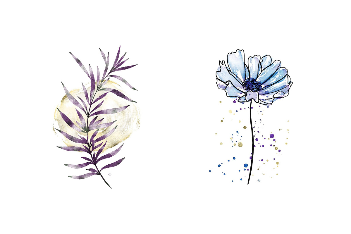 Watercolor Procreate Brushes, a Brush Add-On by Roze Prints (Photo 4 of 7)