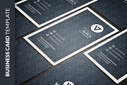 Clean Elegant Vertical Business Card, a Business Card Template by Verazo (Thumbnail 3 of 4)